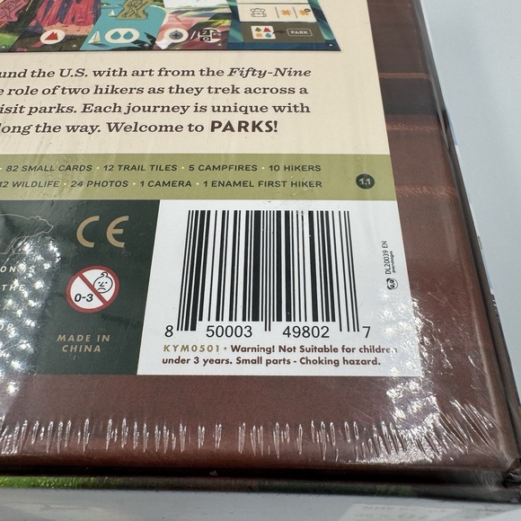 Keymaster Games Parks Board Game Sealed KYM0501 - Picture 3 of 3